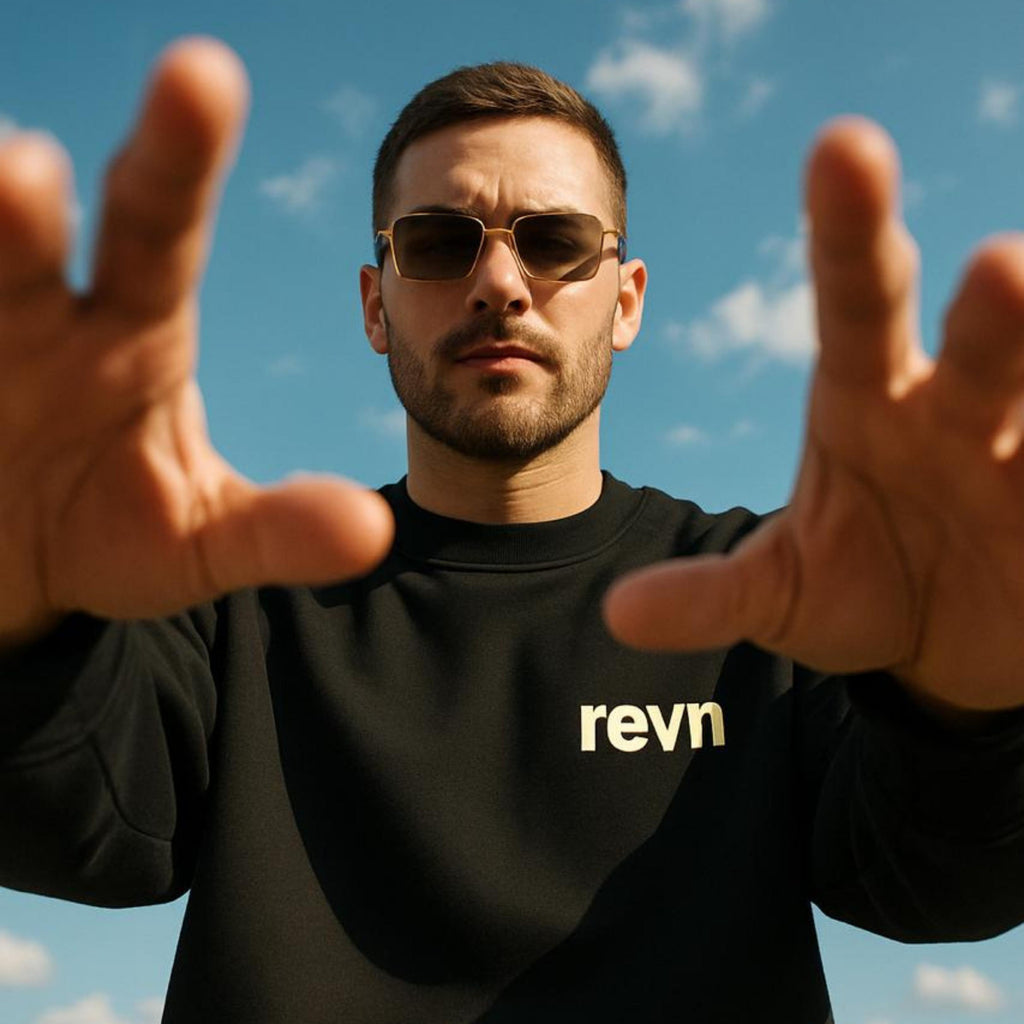 Black Baggy 'Insaan Tha Badal Gaya' Philosophy Sweat Shirt